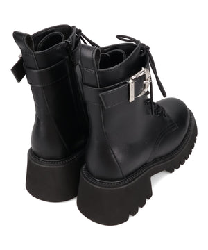 【カタログ掲載アイテム】バックルベルトミドルレースアップブーツ/51403