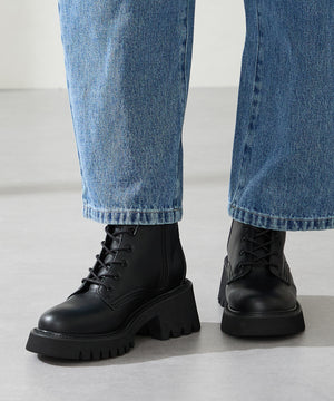 【カタログ掲載アイテム】バックルベルトミドルレースアップブーツ/51403