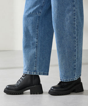 【カタログ掲載アイテム】バックルベルトミドルレースアップブーツ/51403