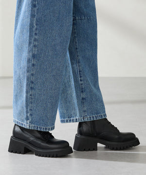 【カタログ掲載アイテム】バックルベルトミドルレースアップブーツ/51403