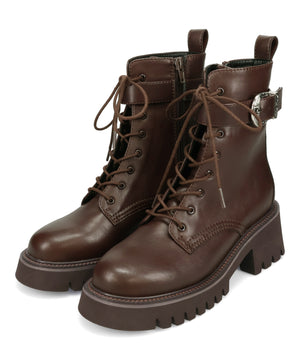 【カタログ掲載アイテム】バックルベルトミドルレースアップブーツ/51403