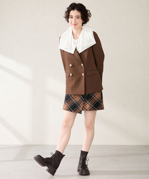 ニットソックスレースアップブーツ/51404