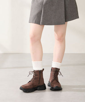 【カタログ掲載アイテム】スニーカーソール編み上げブーツ/51405