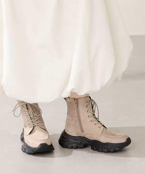 【カタログ掲載アイテム】スニーカーソール編み上げブーツ/51405