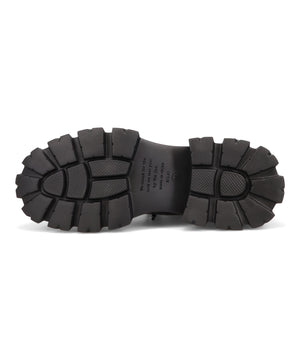 ボリュームソール編み上げニットブーツ/51406