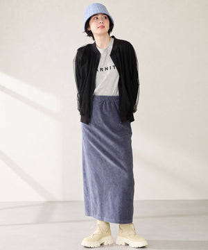 ボリュームソール編み上げニットブーツ/51406