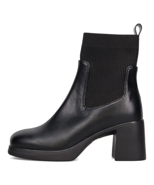 【カタログ掲載アイテム】ニットドッキングヒールショートブーツ/51407