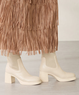 【カタログ掲載アイテム】ニットドッキングヒールショートブーツ/51407