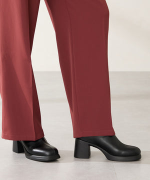 【カタログ掲載アイテム】ニットドッキングヒールショートブーツ/51407