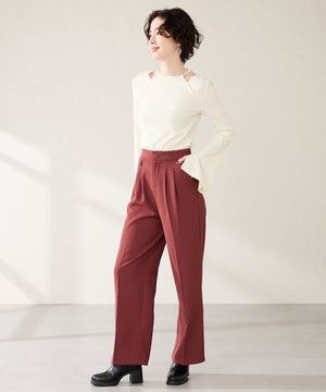 【カタログ掲載アイテム】ニットドッキングヒールショートブーツ/51407