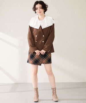 フラワービジューヒールブーツ/51408