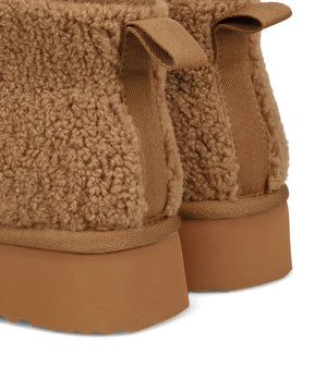 厚底ムートンショートブーツ/51409