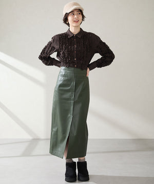 厚底ムートンショートブーツ/51409