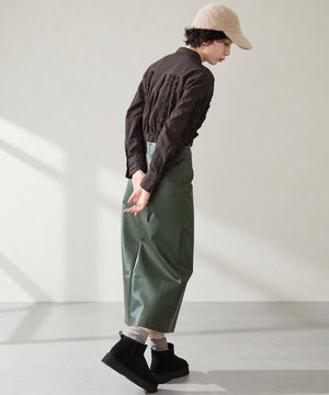 厚底ムートンショートブーツ/51409