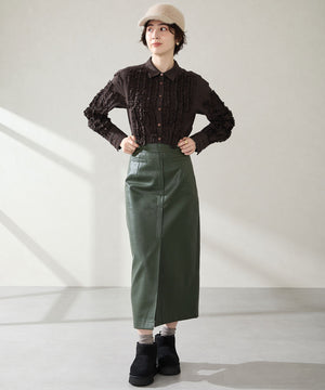 【WEB先行予約/11月下旬発売予定】厚底ムートンショートブーツ/51409