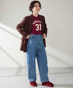 【WEB先行予約/11月下旬発売予定】厚底ムートンショートブーツ/51409