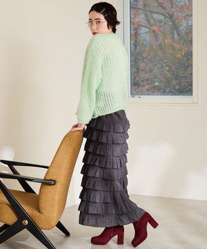 【カタログ掲載アイテム】プラットフォームヒールショートブーツ/51410