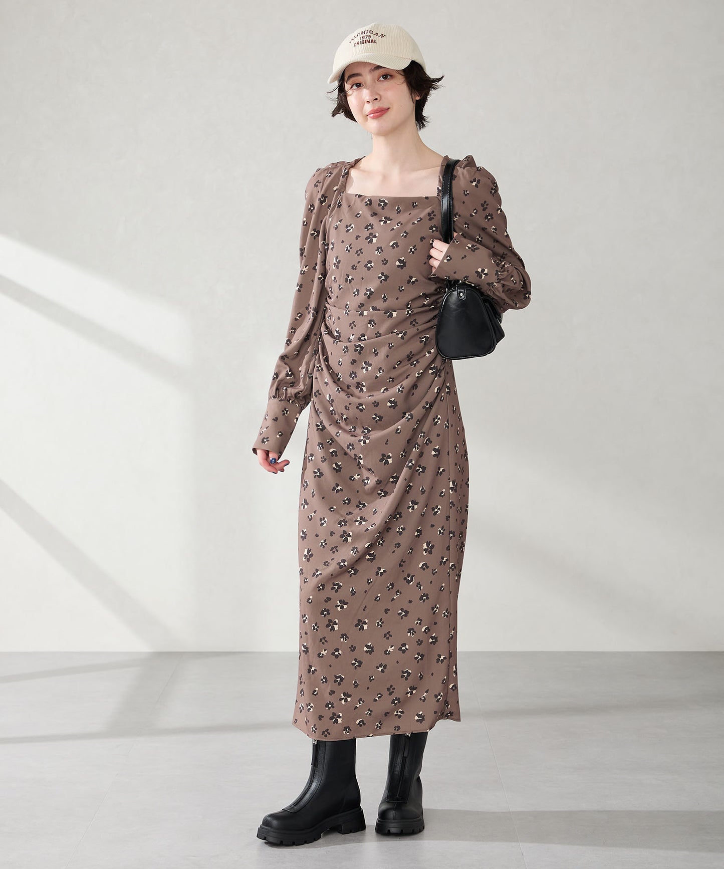 フロントジップショートブーツ/51413