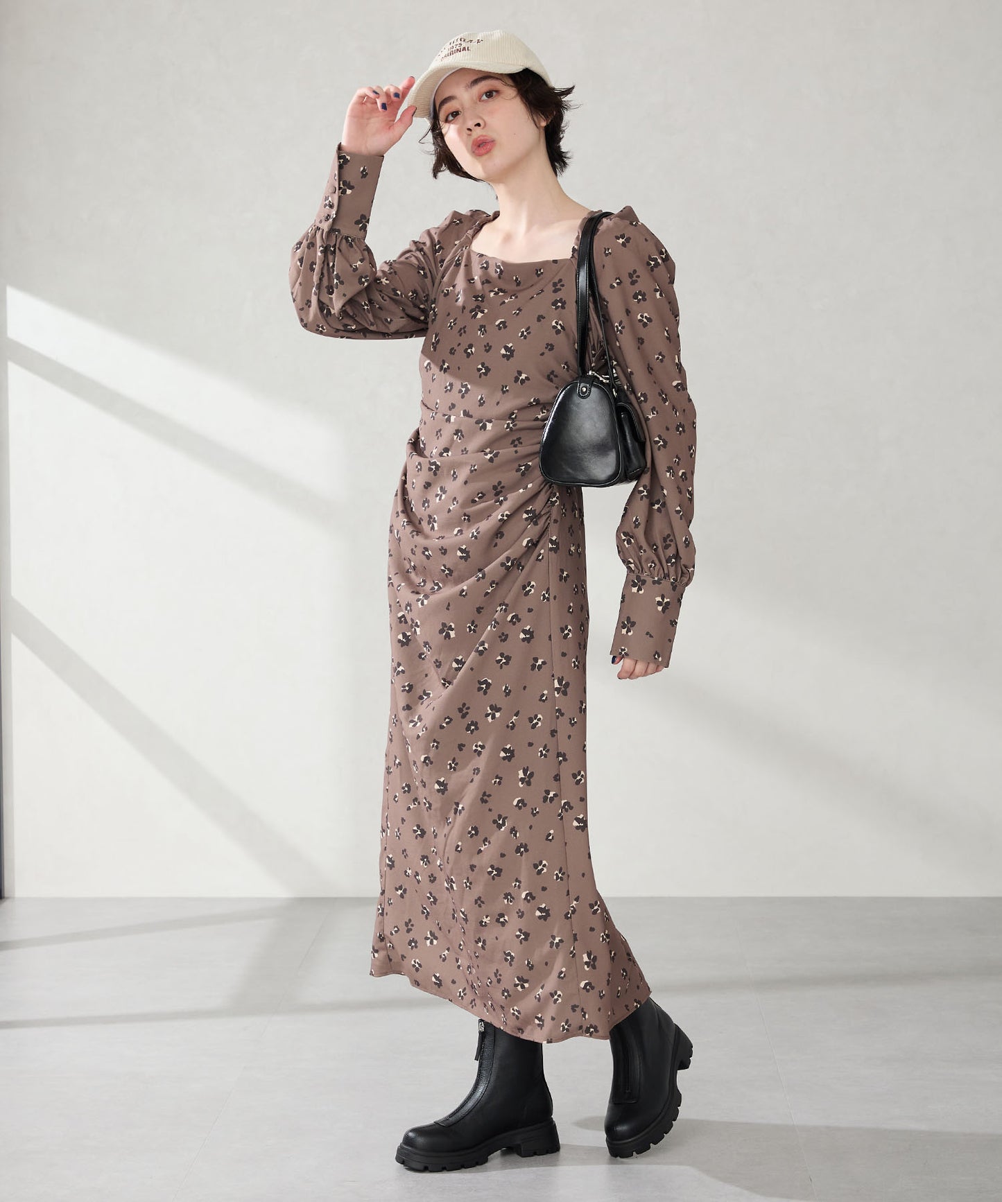 フロントジップショートブーツ/51413