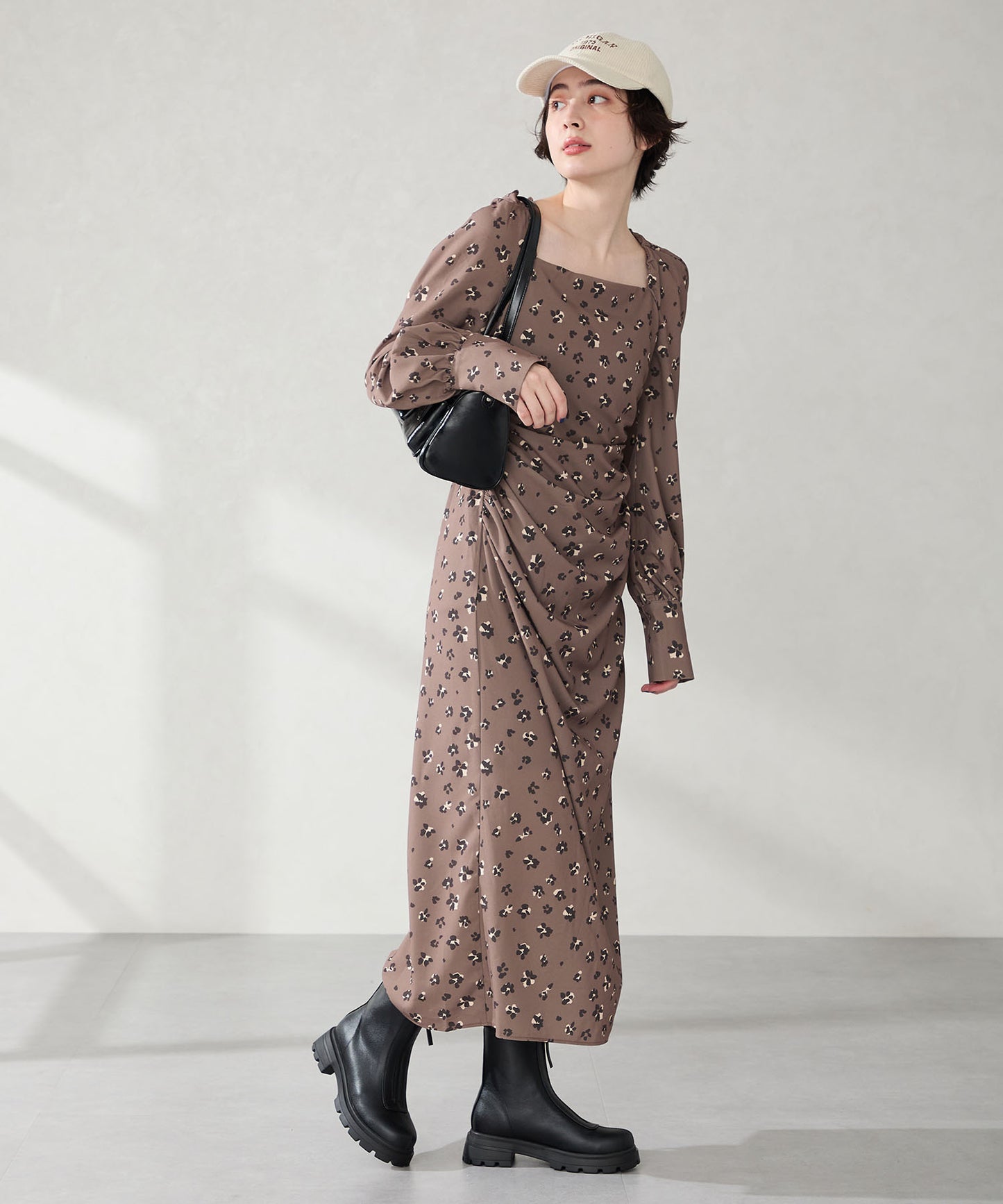 フロントジップショートブーツ/51413