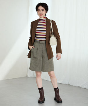 フロントジップショートブーツ/51413