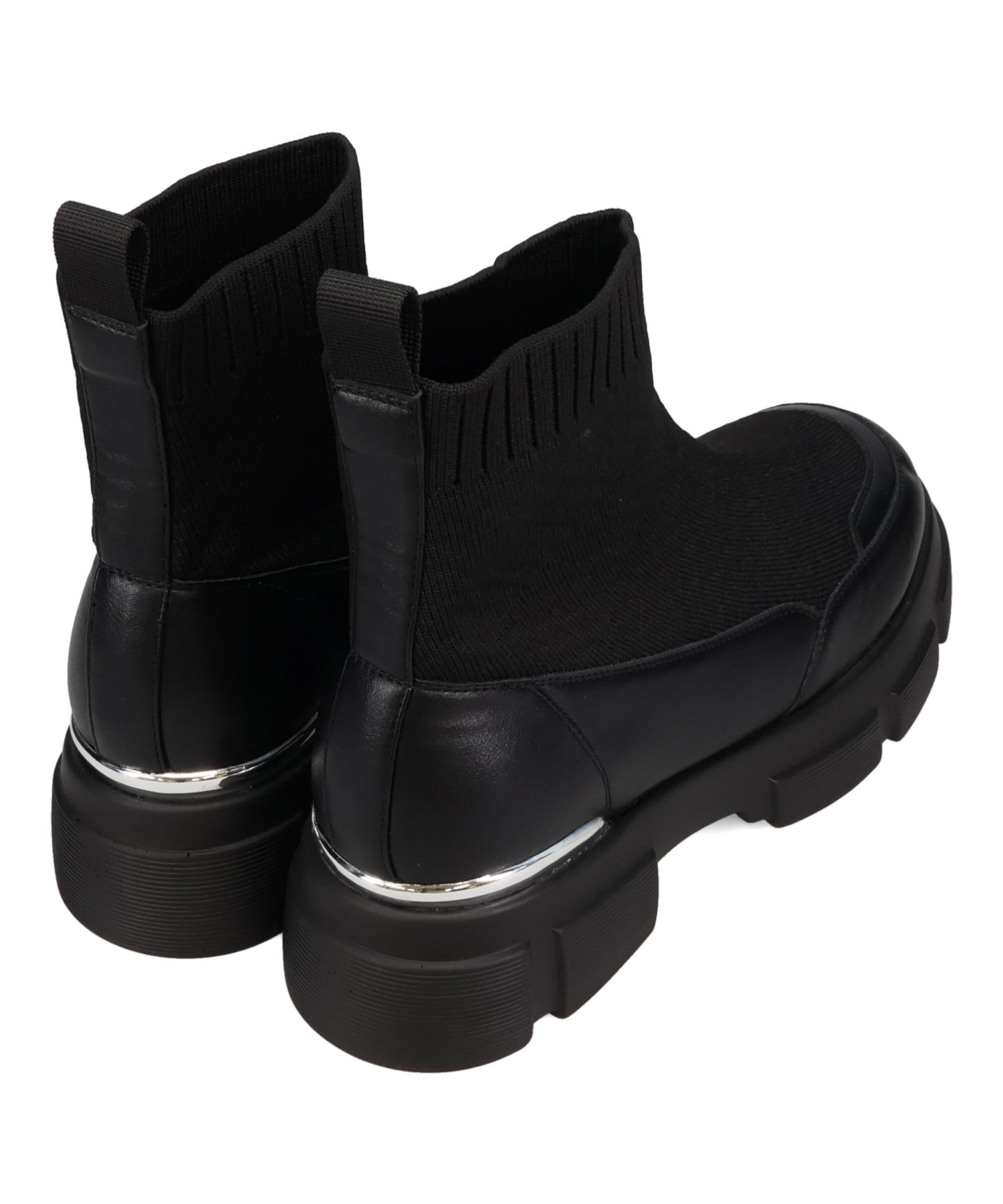 ニットソックスショートブーツ/51416