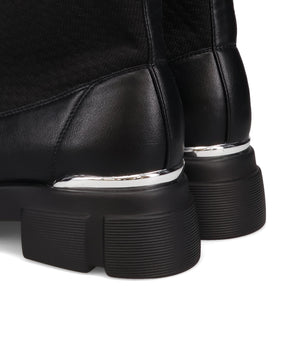 ニットソックスショートブーツ/51416