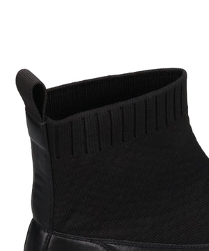 ニットソックスショートブーツ/51416