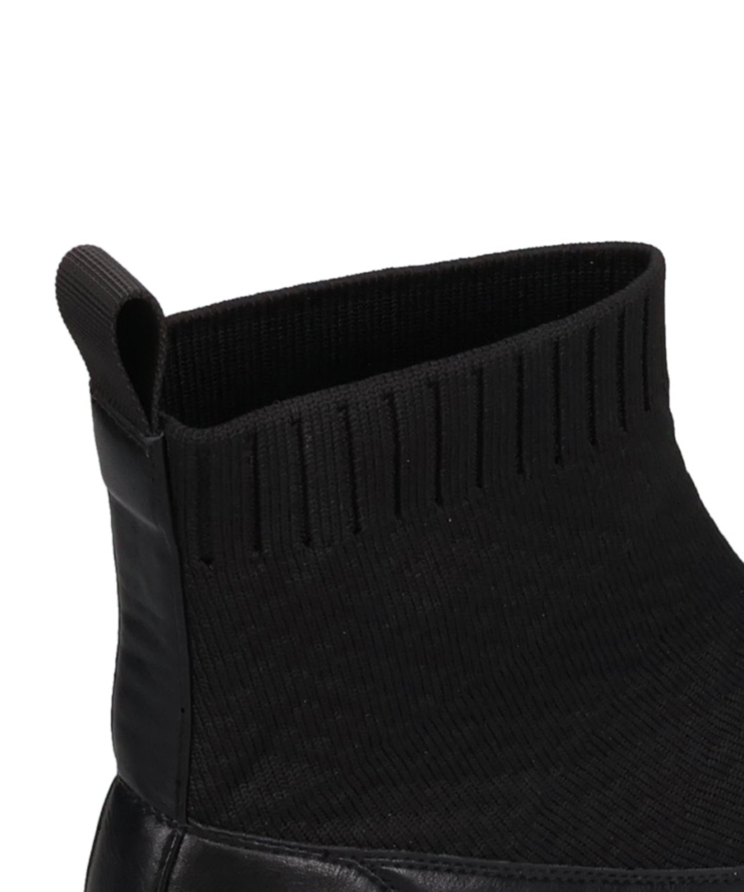 ニットソックスショートブーツ/51416