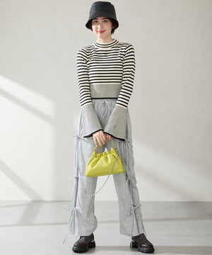 ニットソックスショートブーツ/51416