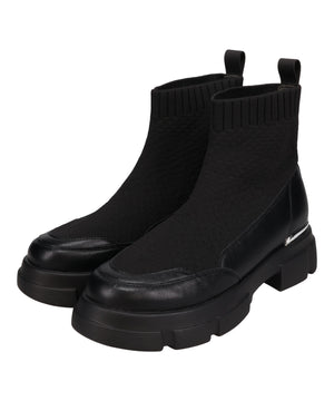 ニットソックスショートブーツ/51416