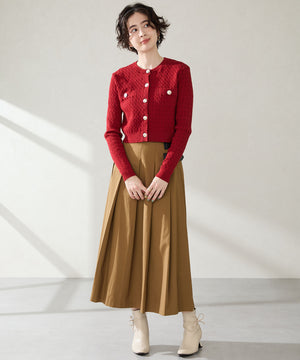 サイドリボンヒールブーツ/51417