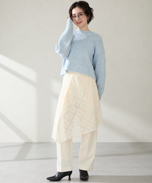 サイドリボンヒールブーツ/51417