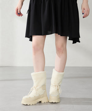 ボアレースアップショートブーツ/51419