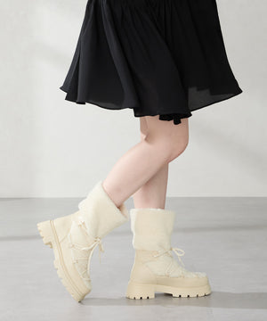 ボアレースアップショートブーツ/51419