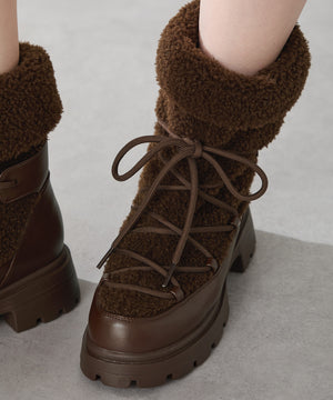 ボアレースアップショートブーツ/51419