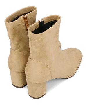 【WEB先行予約/11月上旬発売予定】スエードストレッチヒールブーツ/51420