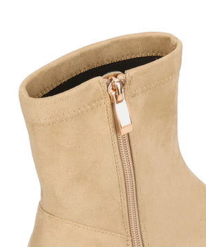 【WEB先行予約/11月上旬発売予定】スエードストレッチヒールブーツ/51420