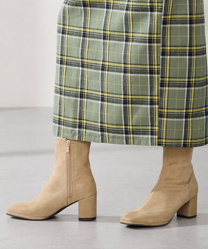 【WEB先行予約/11月上旬発売予定】スエードストレッチヒールブーツ/51420