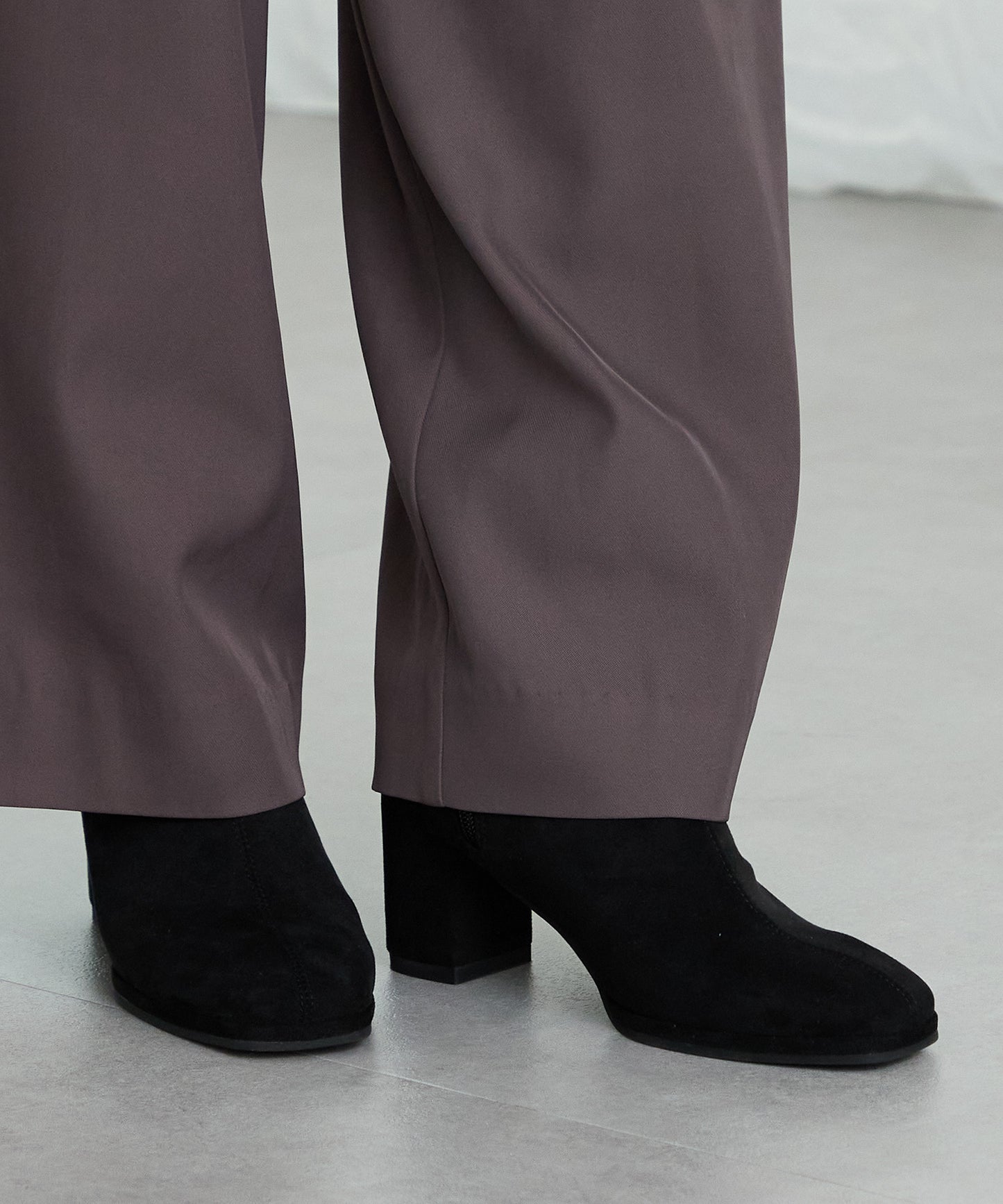 【WEB先行予約/11月上旬発売予定】スエードストレッチヒールブーツ/51420