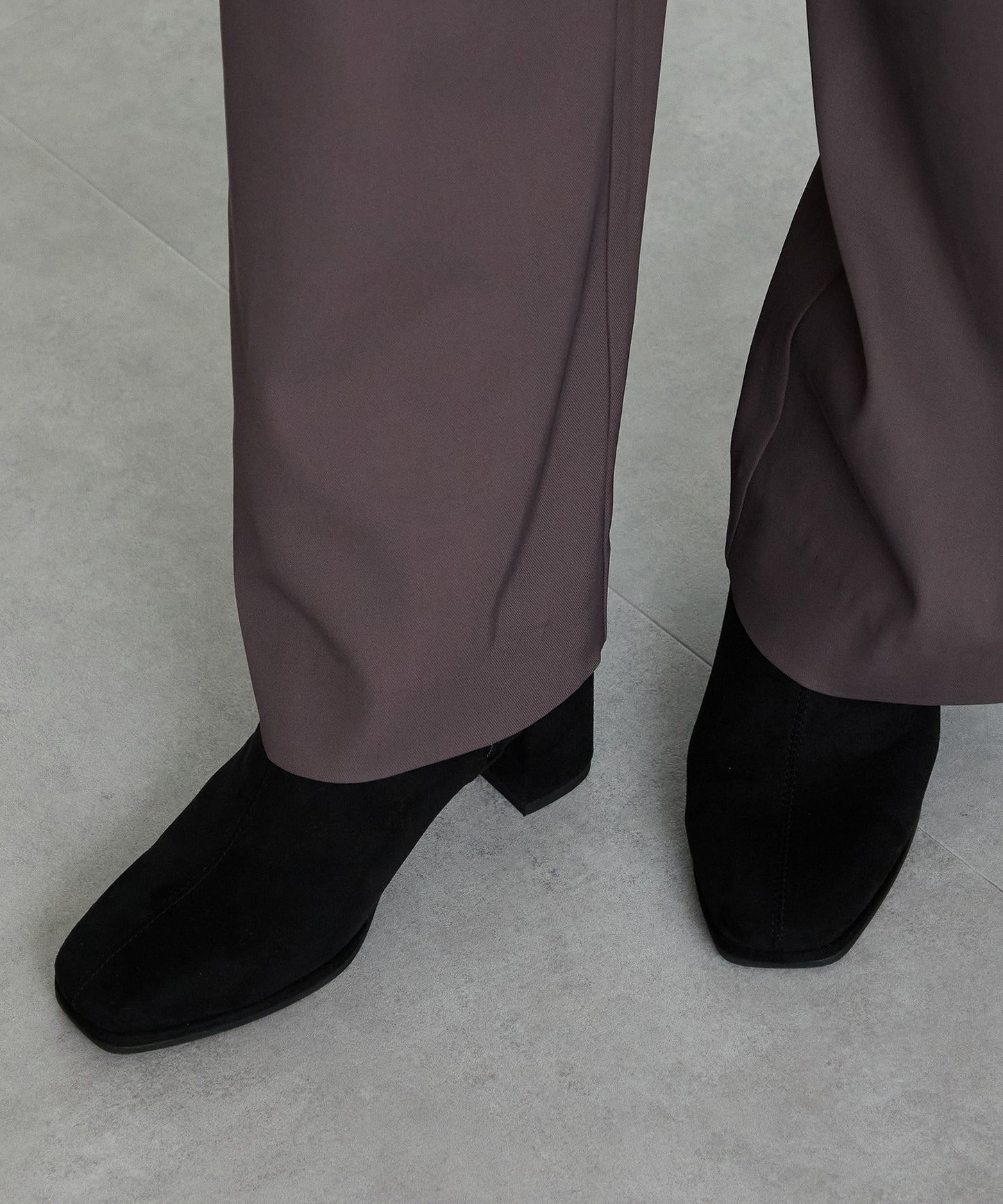 【WEB先行予約/11月上旬発売予定】スエードストレッチヒールブーツ/51420