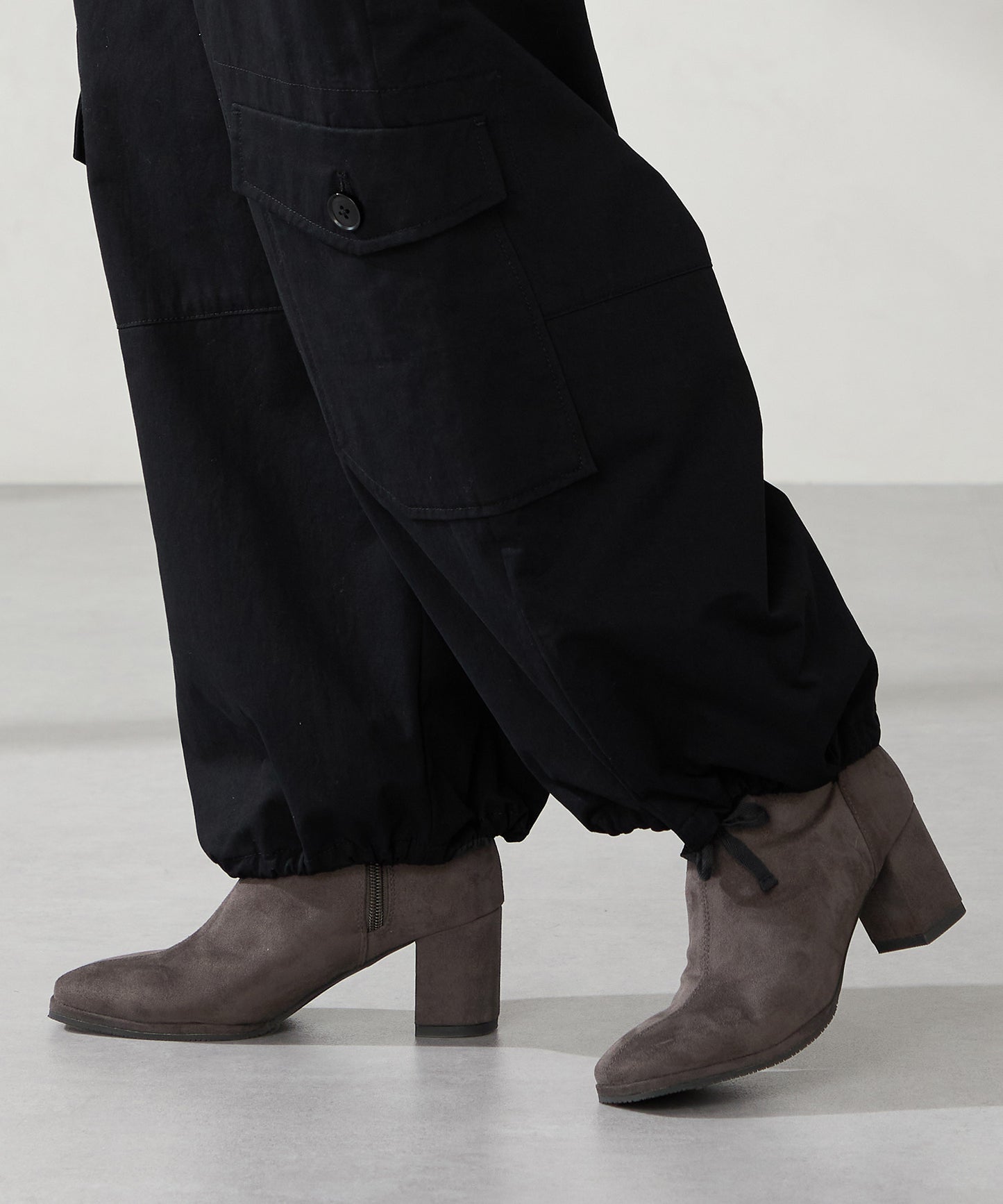 【WEB先行予約/11月上旬発売予定】スエードストレッチヒールブーツ/51420