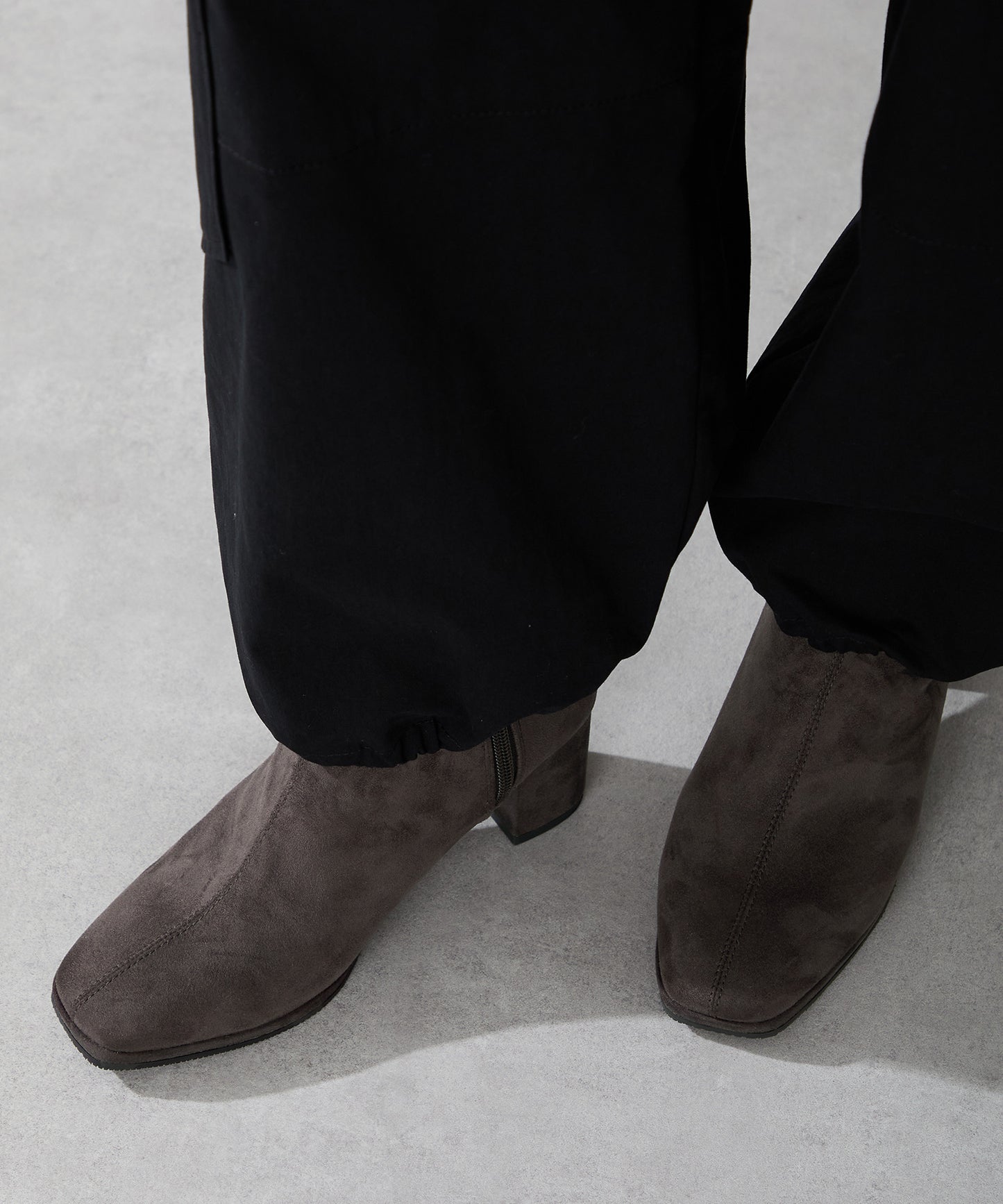 【WEB先行予約/11月上旬発売予定】スエードストレッチヒールブーツ/51420