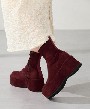 プラットフォーム厚底ストレッチブーツ/51421