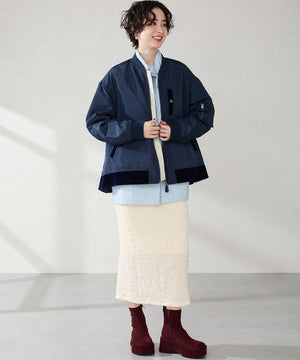 プラットフォーム厚底ストレッチブーツ/51421