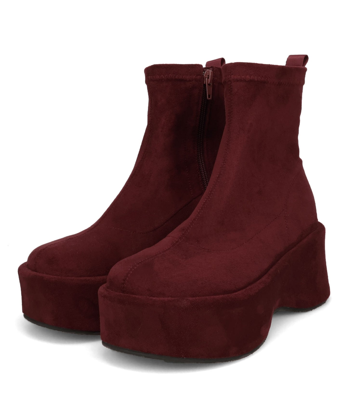 プラットフォーム厚底ストレッチブーツ/51421