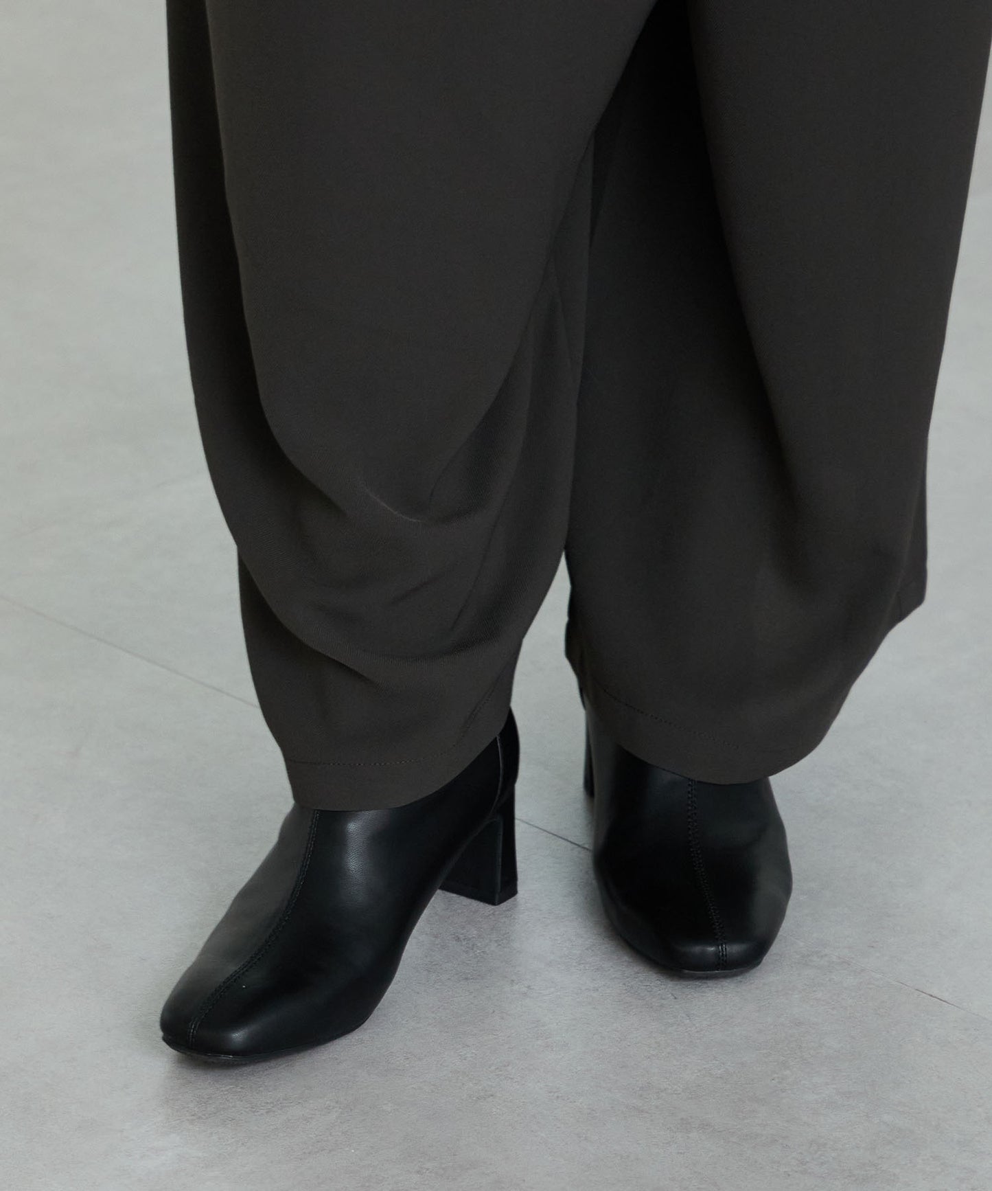 ストレッチヒールバックジップブーツ/51423