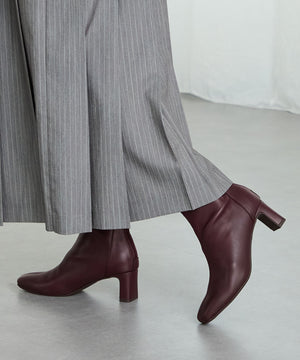 ストレッチヒールバックジップブーツ/51423