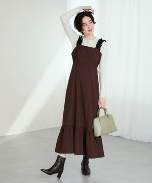 ストレッチヒールバックジップブーツ/51423