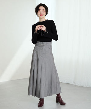 ストレッチヒールバックジップブーツ/51423